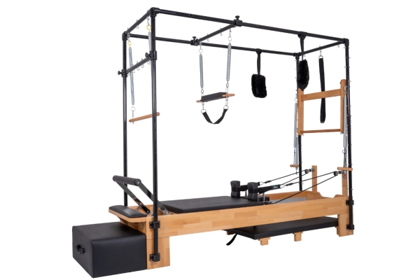 Combo Cadillac Reformer Natural Series Black Trapez