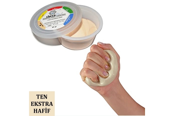 MVS Thera Flex Putty, El Egzersiz Hamuru 57 gr 1-Ten (En Hafif)