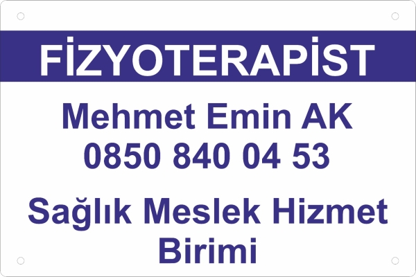 İç Tabela Beyaz Pleksi
