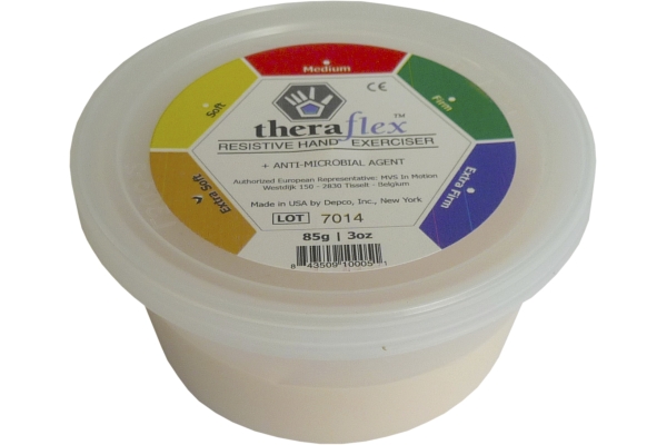 MVS Thera Flex Putty, El Egzersiz Hamuru 85 gr 1-Ten (En Hafif)